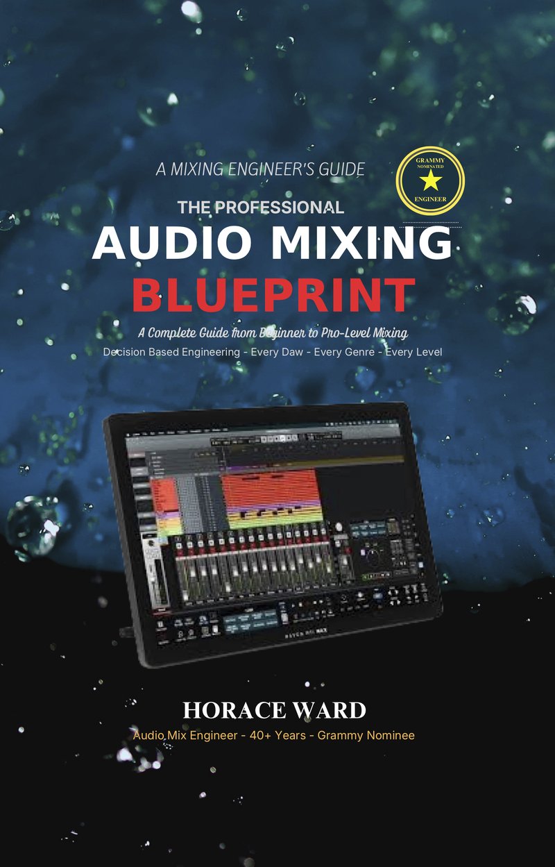 The Professional Audio Mixing Blueprint by Horace Ward — book cover